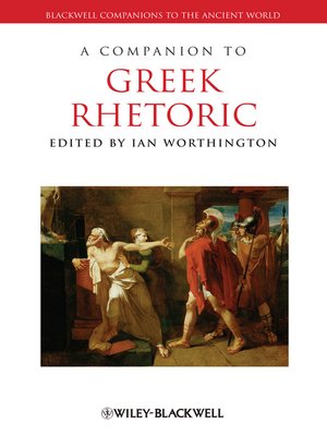 cover image of A Companion to Greek Rhetoric